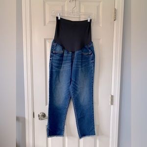 Maternity Denim Capri